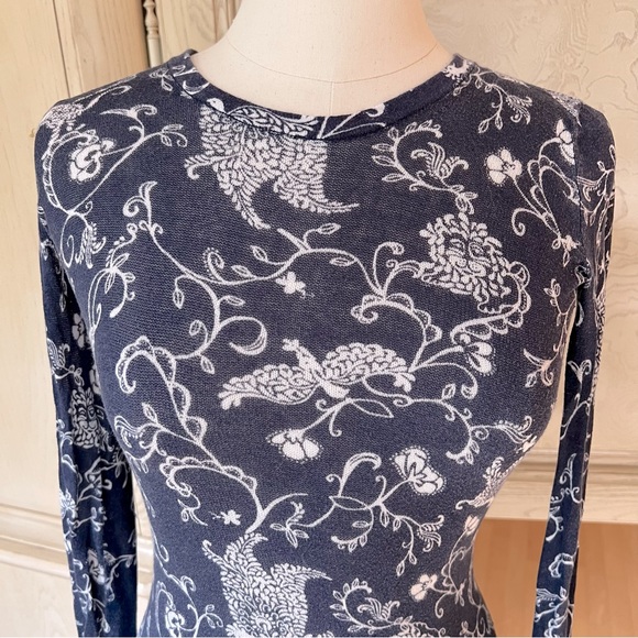 Lilly Pulitzer 100% Cotton Long-Sleeve Printed Sweater - Picture 6 of 9